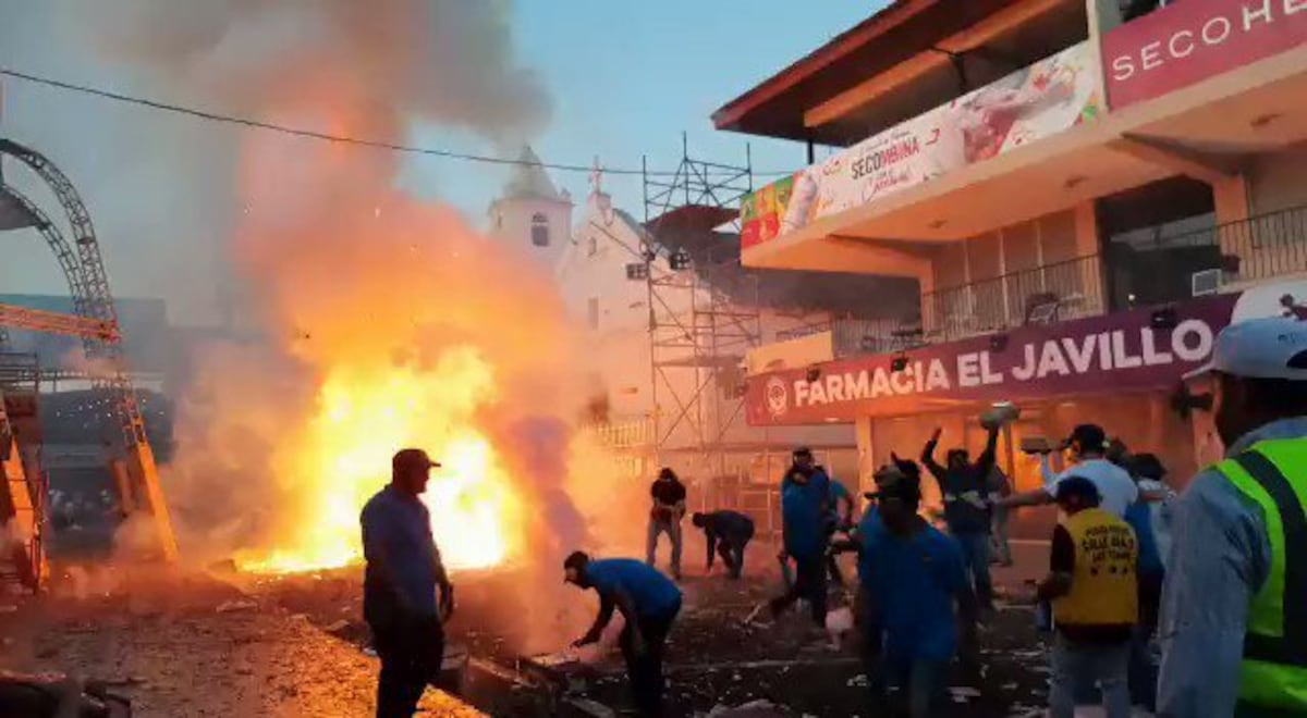 Las Tablas cierra su carnaval con un impresionante topón