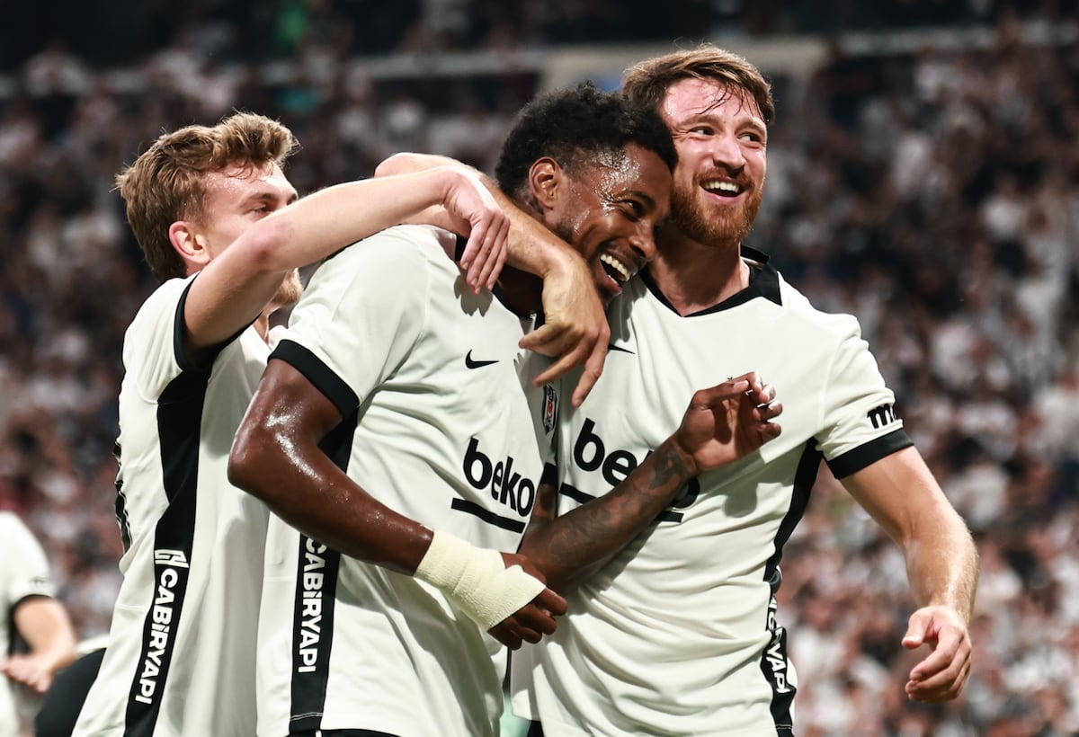Michael Amir Murillo tuvo su revancha y castigó al Marsella en goleada del Besiktas