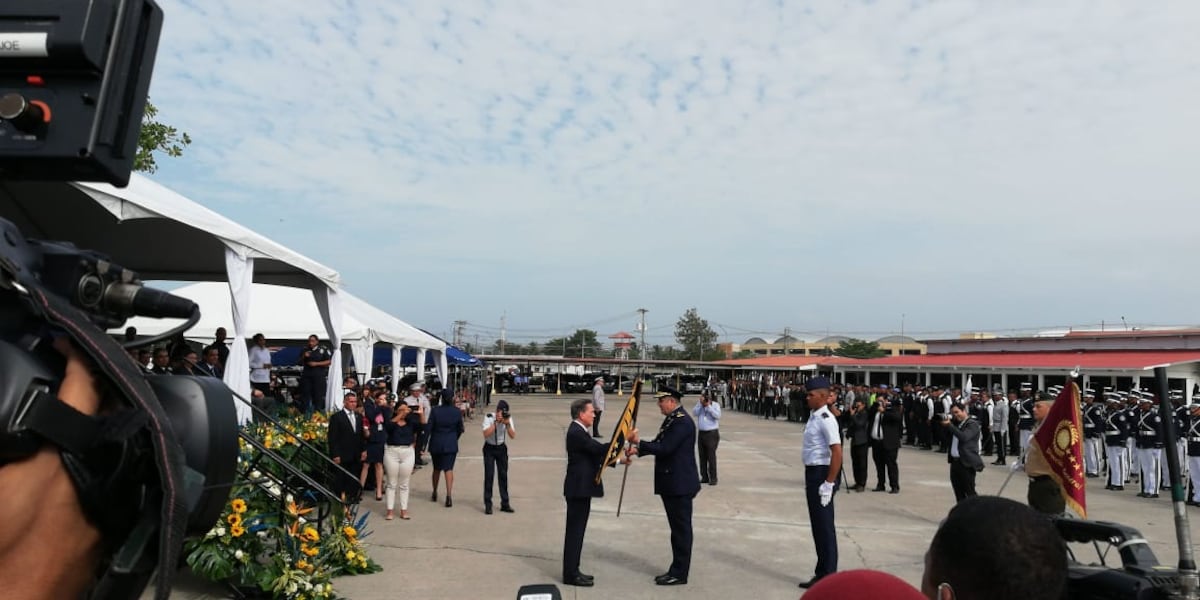 Cortizo aseguró que respetará el descanso de la tropa durante el cambio de mando de los estamentos de seguridad