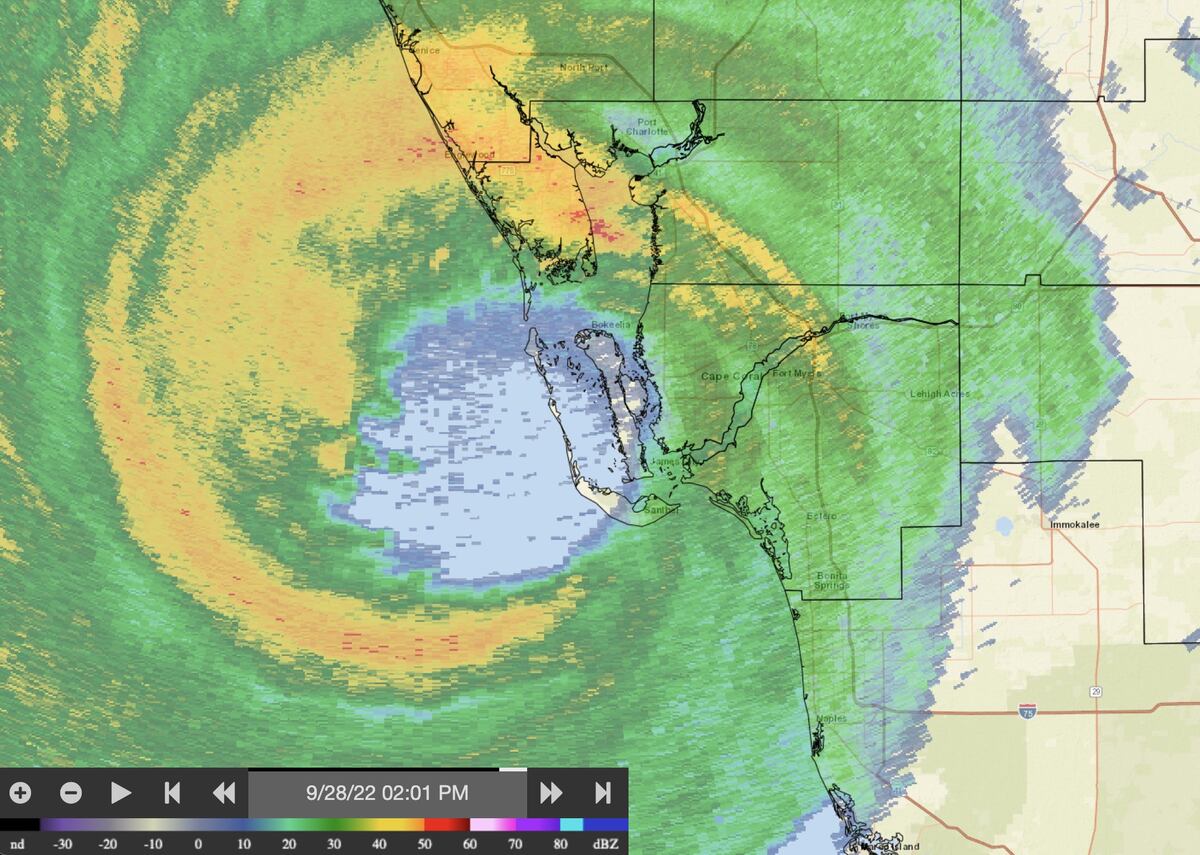 Ian toca tierra en Florida como un huracán de categoría 4 “extremadamente peligroso” y provoca fuertes inundaciones