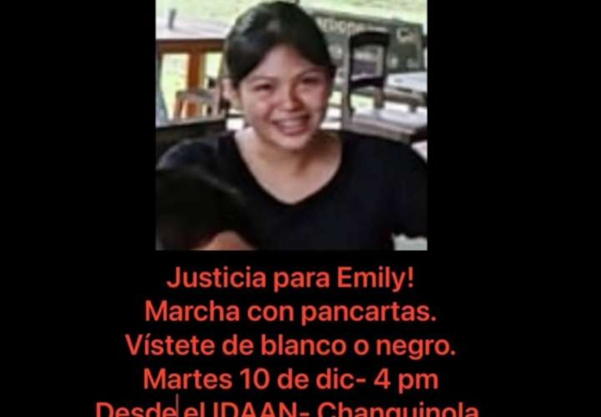 Dolor e indignación: Una comunidad marchará por justicia tras el femicidio de Emily Chavarría