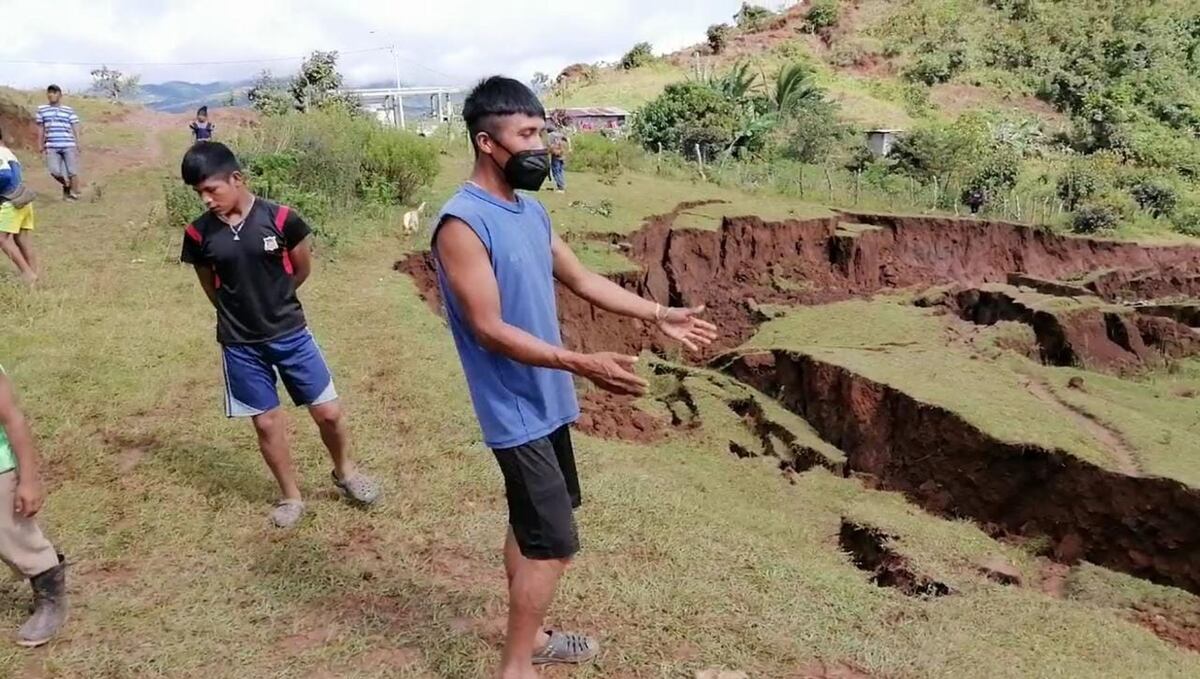 Cerro se hunde en la comarca Ngäbe Buglé 