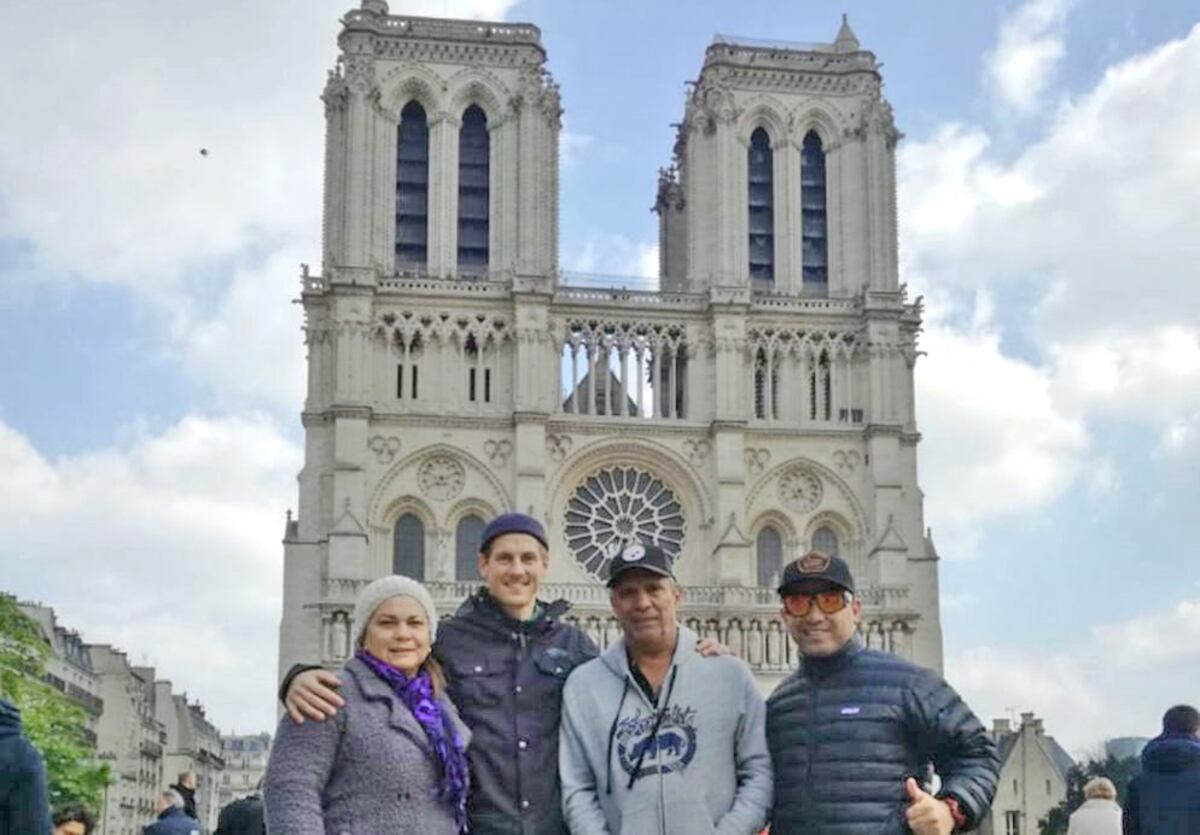 Panameños estuvieron en Notre Dame antes del voraz incendio