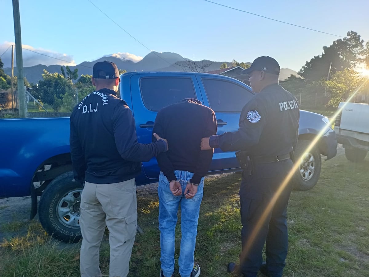 La Policía pone tras las rejas a sospechosos de crímenes violentos en Chiriquí