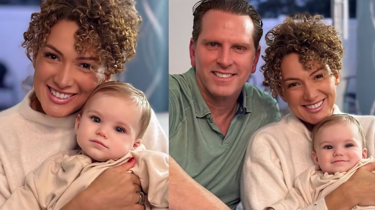 ¡Abuela Erika en acción! Erika Ender presume a su primer nieto en Año Nuevo