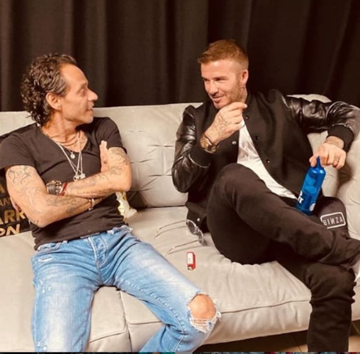 Valió la pena.... David Beckham dejó a todos en 'shock’ en Panamá,  junto a Marc Anthony