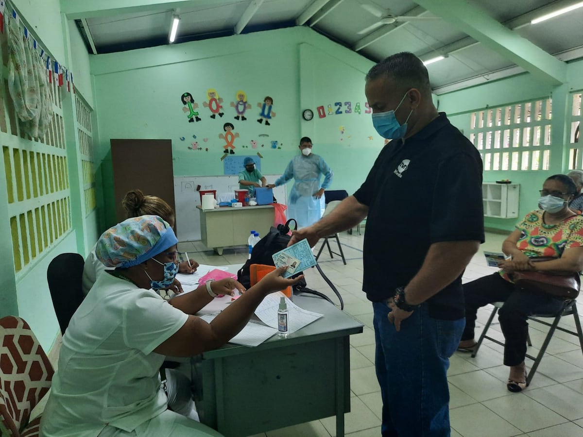 Así es la jornada de vacunación en Panamá